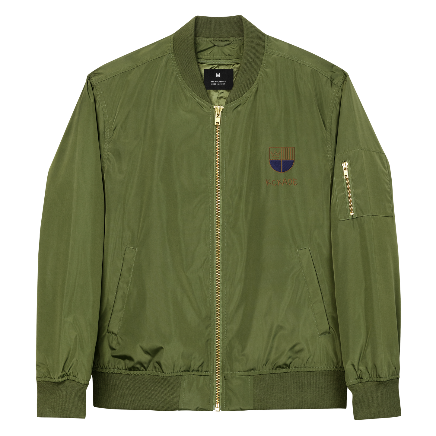 Classic Crest Bomber Jacket