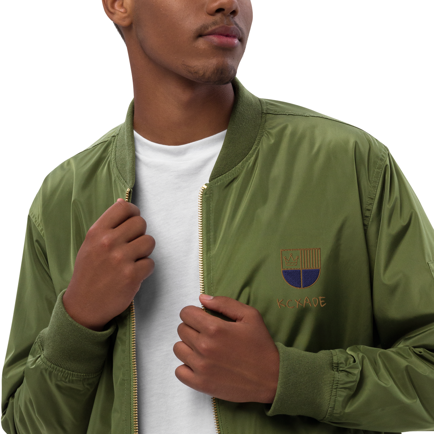 Classic Crest Bomber Jacket